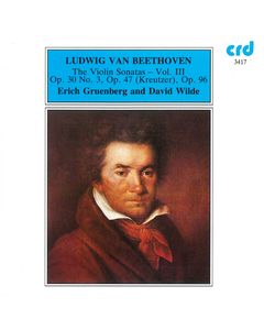 Beethoven: The Violin Sonatas Volume 3
